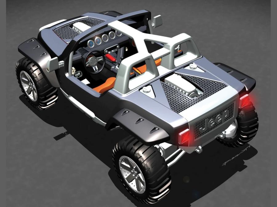  Jeep Hurricane concept 2005 года  (фото 30 из 58)